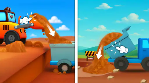 Jeux de bulldozer et de camion screenshot 3