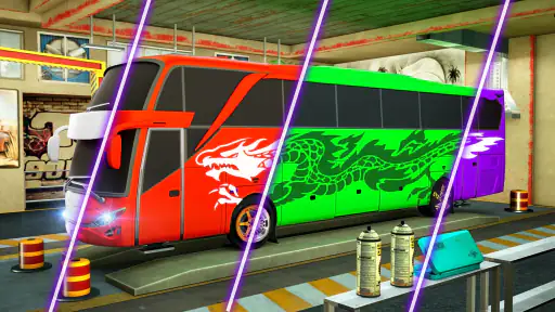 jeux de bus simulator offline screenshot 8