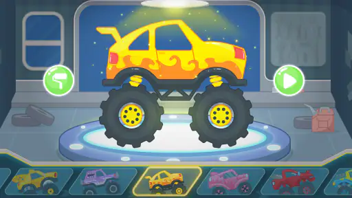 Jeux de courses monster trucks screenshot 2