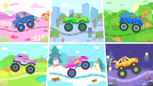 Jeux de courses monster trucks screenshot 3