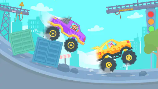 Jeux de courses monster trucks screenshot 6