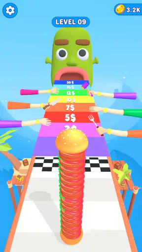 Jeux de cuisine de hamburgers screenshot 3