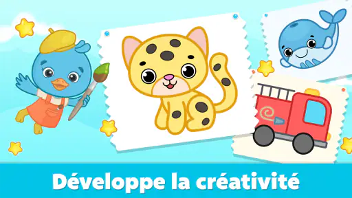 Jeux de dessin: coloriage bébé screenshot 12