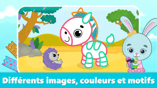 Jeux de dessin: coloriage bébé screenshot 3