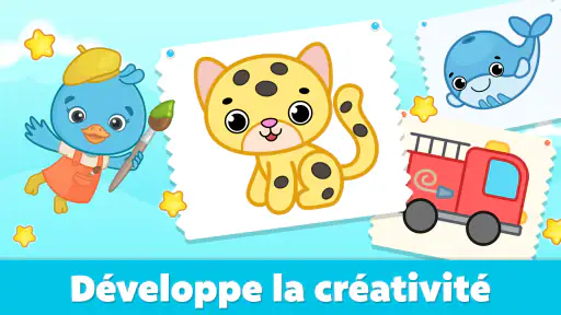 Jeux de dessin: coloriage bébé screenshot 6