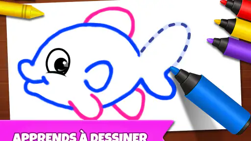 Jeux de dessin: peins, couleur screenshot 11