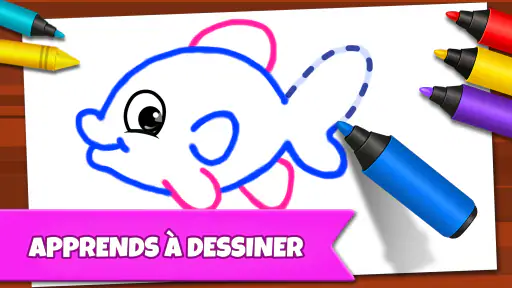 Jeux de dessin: peins, couleur screenshot 4