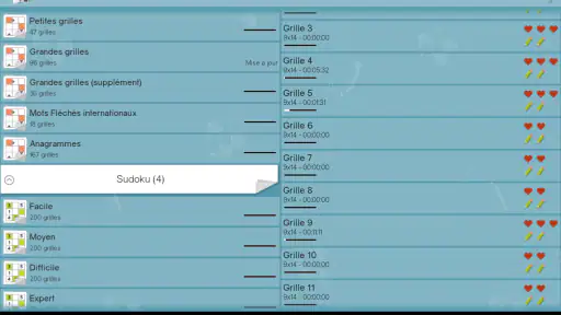 Jeux de grille (mots fléchés & screenshot 11