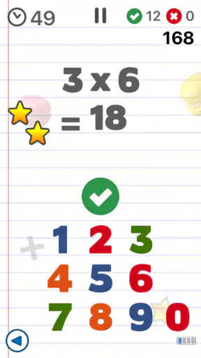 Jeux de math enfants - tables screenshot 8