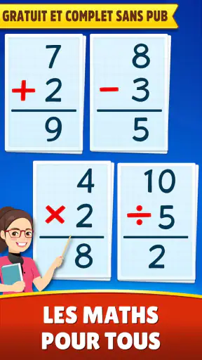 Jeux de math (français) screenshot 1