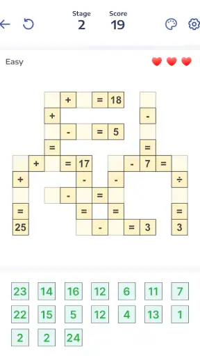 Jeux de maths - Crossmath screenshot 11