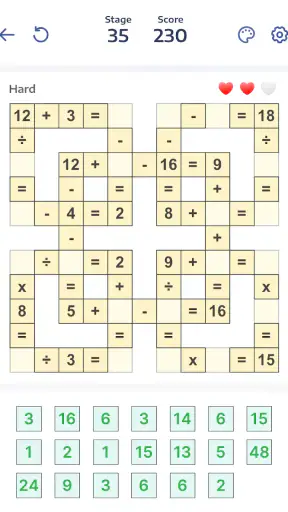 Jeux de maths - Crossmath screenshot 12