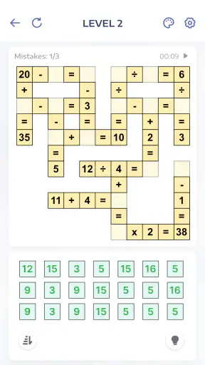 Jeux de maths - Crossmath screenshot 4
