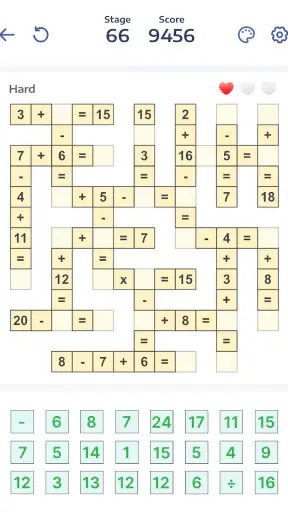 Jeux de maths - Crossmath screenshot 6