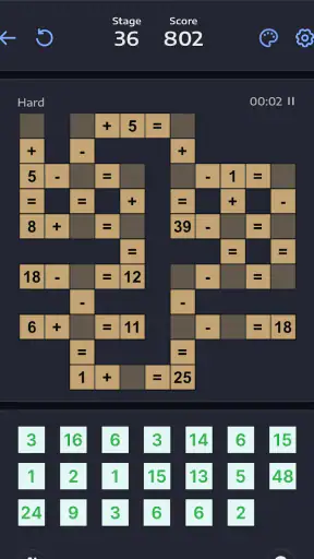 Jeux de maths - Crossmath screenshot 8