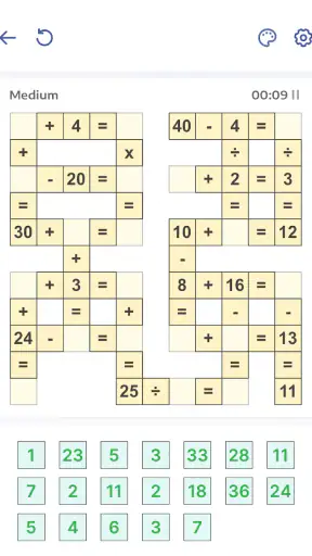 Jeux de maths - Crossmath screenshot 9