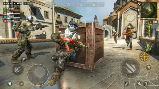 jeux de pistolet en équipe 3D screenshot 10