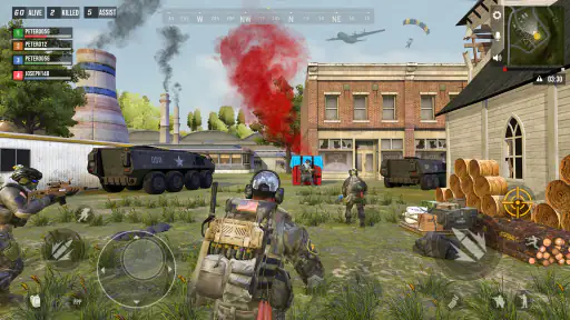 jeux de pistolet en équipe 3D screenshot 3