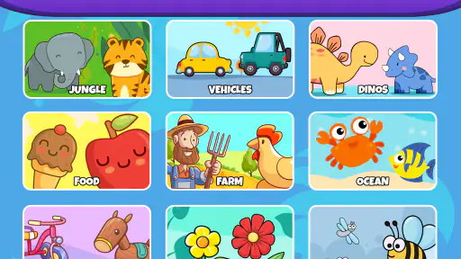 Jeux de puzzle pour bébé 2-5 screenshot 1