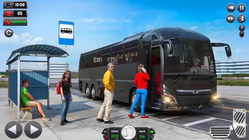 Jeux de Simulateur de Bus 3D screenshot 2