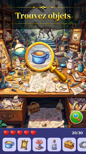 Jeux d'Objets Cachés screenshot 1