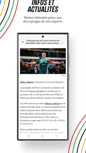 Jeux Olympiques™: Sport & actu screenshot 2