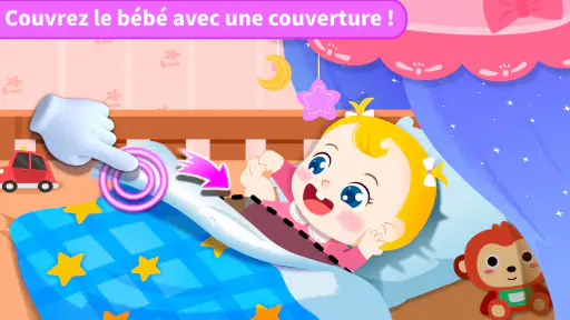 Jeux Panda : Soins Bébé Fille screenshot 9