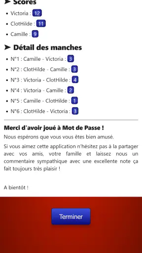 JeuxTV Mot de Passe - Pyramide screenshot 8