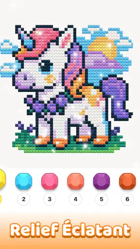 Jewelscapes: Color by Number screenshot 10