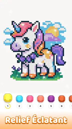 Jewelscapes: Color by Number screenshot 5
