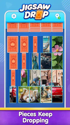 Jigsaw Drop : Puzzle Solitaire screenshot 11