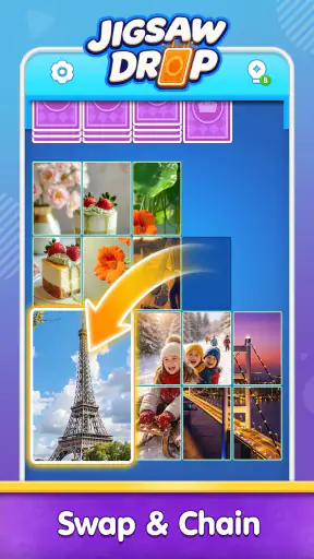 Jigsaw Drop : Puzzle Solitaire screenshot 5