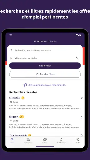 jobs.ch – Rechercher un emploi screenshot 10