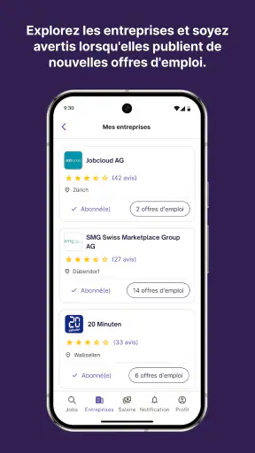 jobs.ch – Rechercher un emploi screenshot 5