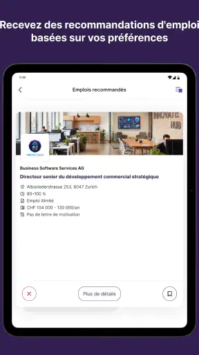 jobup.ch – Emplois en Romandie screenshot 11