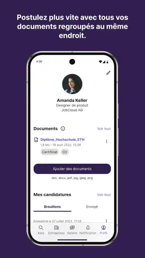 jobup.ch – Emplois en Romandie screenshot 7