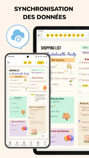 Journal: Bloc note, PDFs screenshot 8