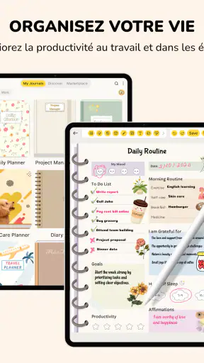 Journal: Bloc note, PDFs screenshot 9