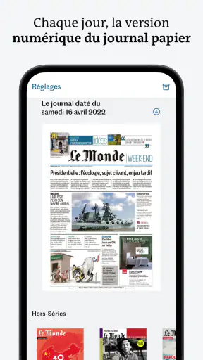 Journal Le Monde screenshot 1