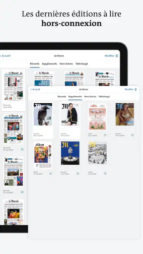 Journal Le Monde screenshot 9