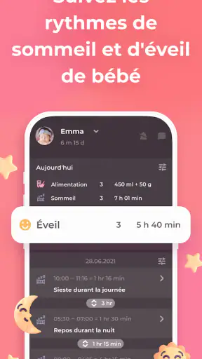 Journal tétée et suivi de bébé screenshot 3