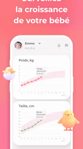 Journal tétée et suivi de bébé screenshot 5