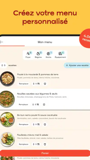 Jow - Recettes et courses screenshot 10