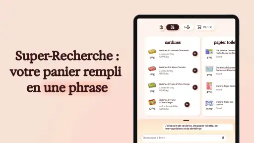 Jowzi - l'IA pour vos courses screenshot 10