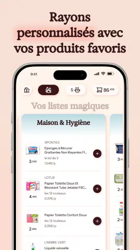 Jowzi - l'IA pour vos courses screenshot 2