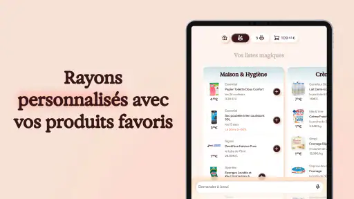 Jowzi - l'IA pour vos courses screenshot 8