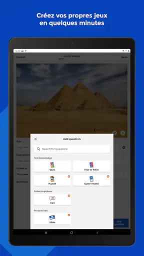 Kahoot! - Joue/crée des quiz screenshot 11