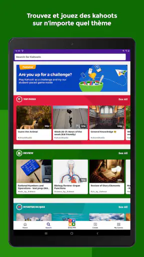 Kahoot! - Joue/crée des quiz screenshot 12