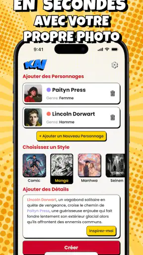 KAI: Créer BD, Manga, Manhwa screenshot 2
