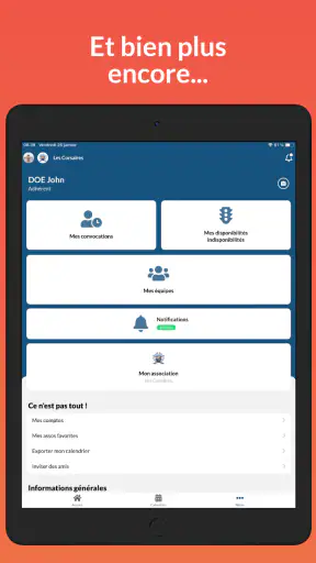 Kalisport • Gestion club sport screenshot 12